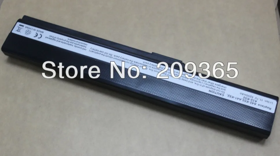 Аккумулятор для ноутбука ASUS X42J X42JR X42JV X52 X52D X52DE X52DR X52F X52J X52JB X52JC X52JE A42 K52|laptop battery|battery