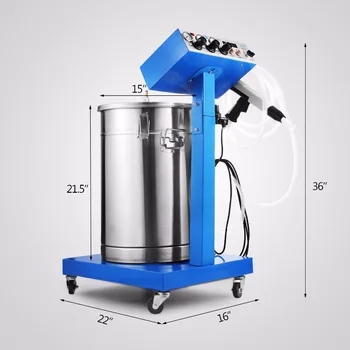 Best New Electrostatic Spray Powder Coating System Machine Spraying Gun Paint System Powder Coating Equipment