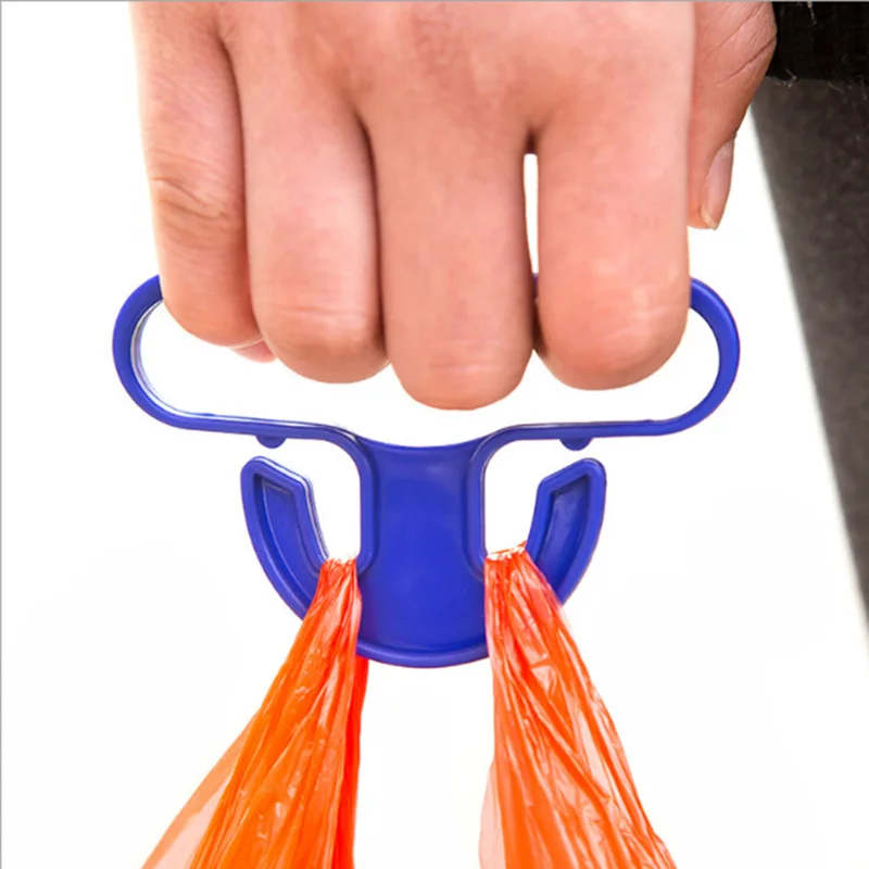 

5PC Shopping Helper Tool Handle Carry Bag Hanging Ring Relaxed Carry For Shopping Bag Handle Comfortable Grip Protect Hand Tools