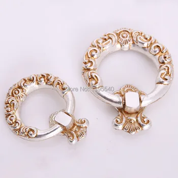 

54mm Cabinet Drawer Knob Euro-Style Dresser Furniture Knobs Cupboard Closet Antique Cabinet Handle Shoes Box Pulls Rongjing