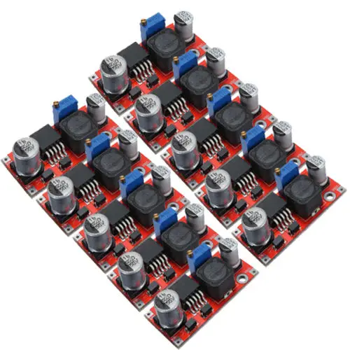 

Hot New 10Pcs DC-DC LM2596 Converter Buck Adjustable Step Down Power Module 1.5-35V