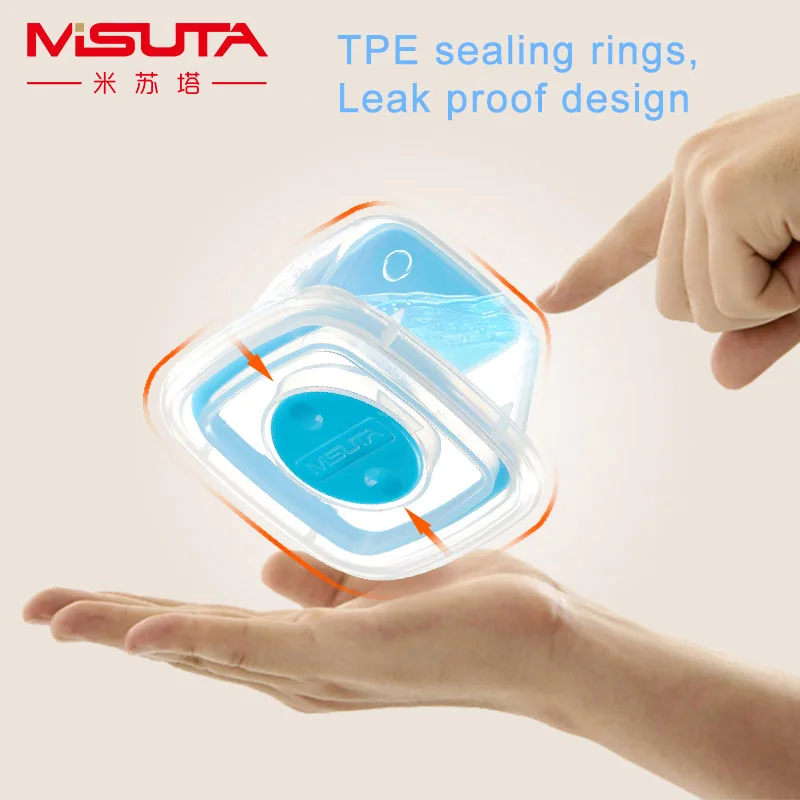 60ML 6Pcs/120ML 4Pcs Portable Baby Food Storage Snack Box Milk Powder Box