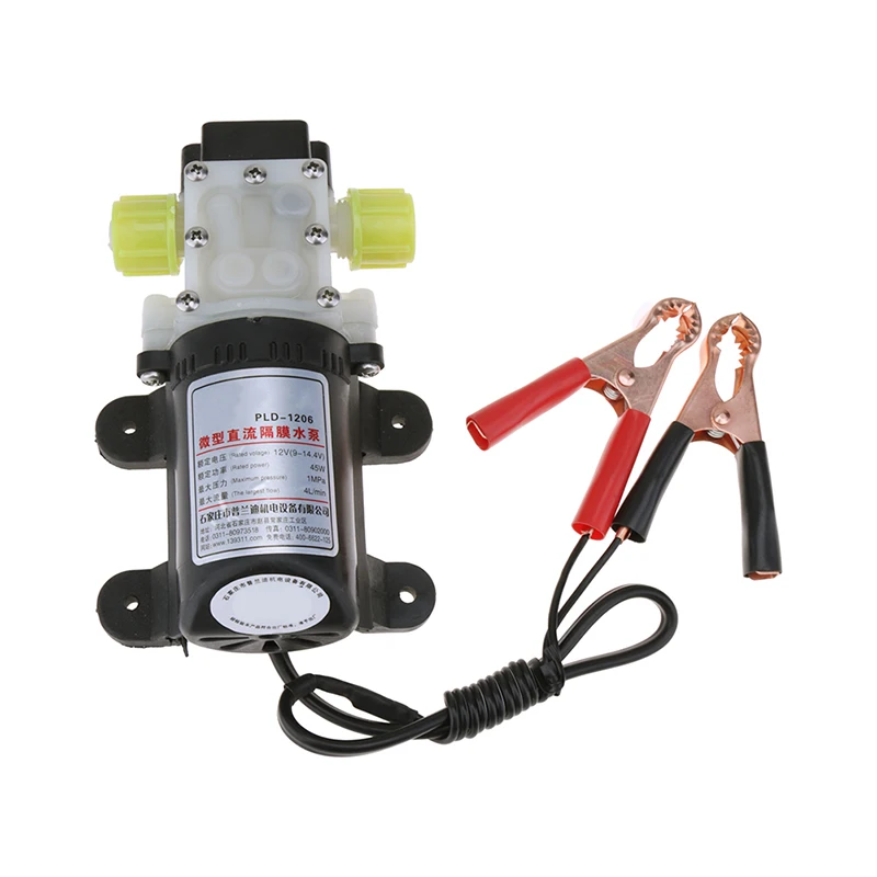 

45W 12V Electric Methanol Oil Diesel Fuel Pump Hydraulic Engine Oil Extractor Transfer Set Professional Diesel Suction Pump New