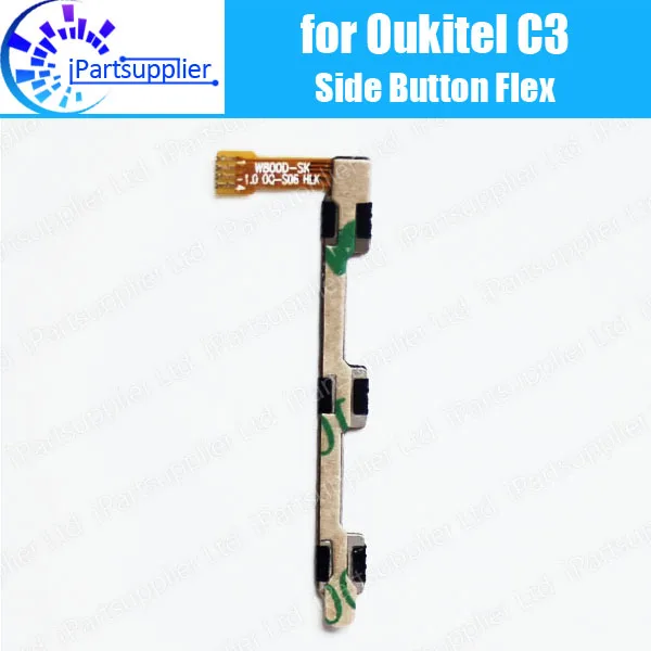 

Oukitel C3 Side Button Flex Cable 100% Original Power + Volume button Flex Cable repair parts for Oukitel C3 Phone