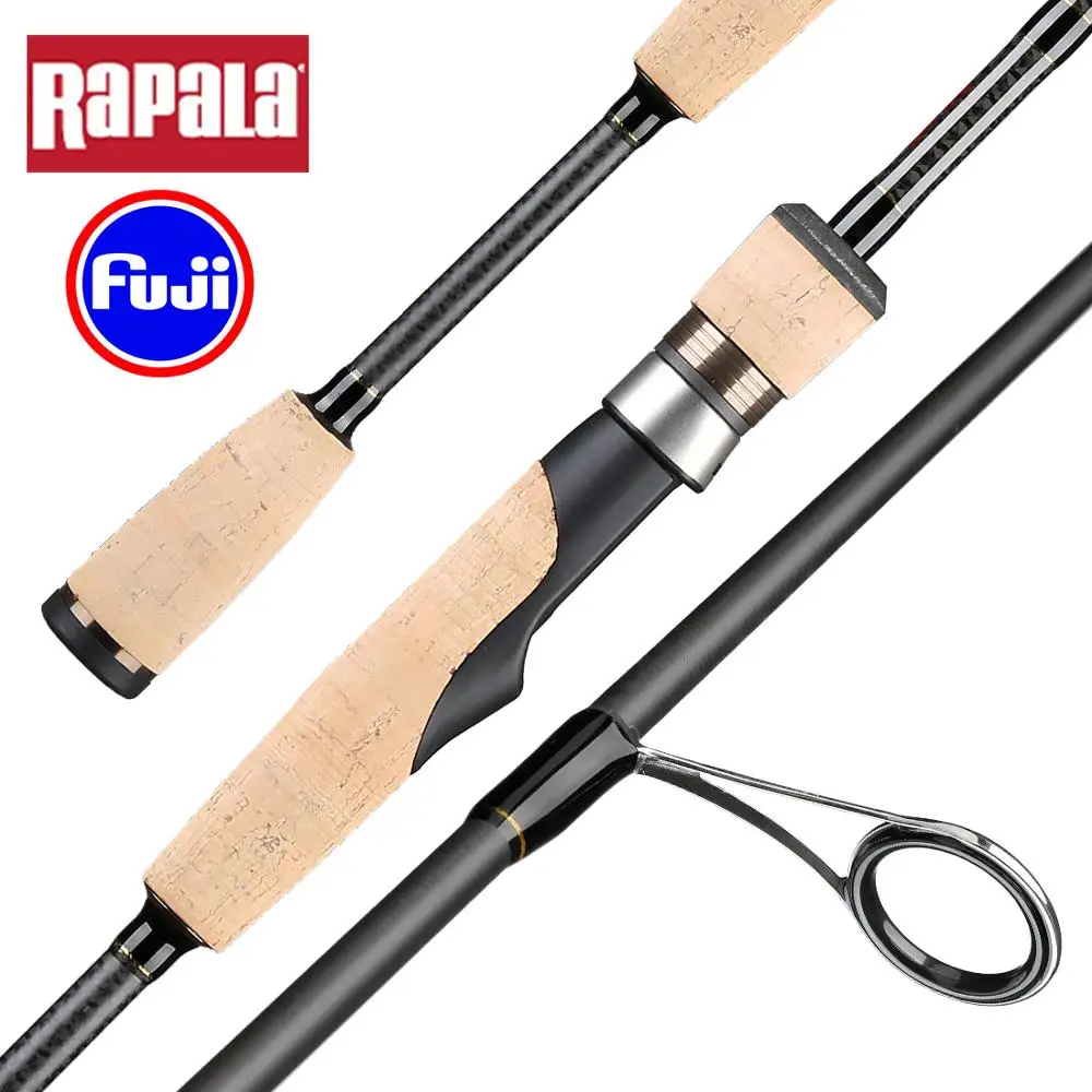 

Rapala Brand SKITTER Series Tetra Axial Carbon Spinning Fishing Rod M ML Power 1.98m 2.13m 2 Segment Bait Casting Rod