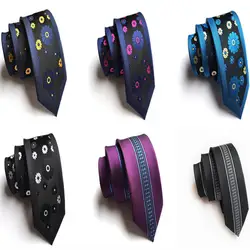 CityRaider 2018 Новый Gravata Модные Цветочный шелковые галстуки для Для мужчин Тощий шеи галстук синий Для мужчин s галстук жених свадьба галстуки a010