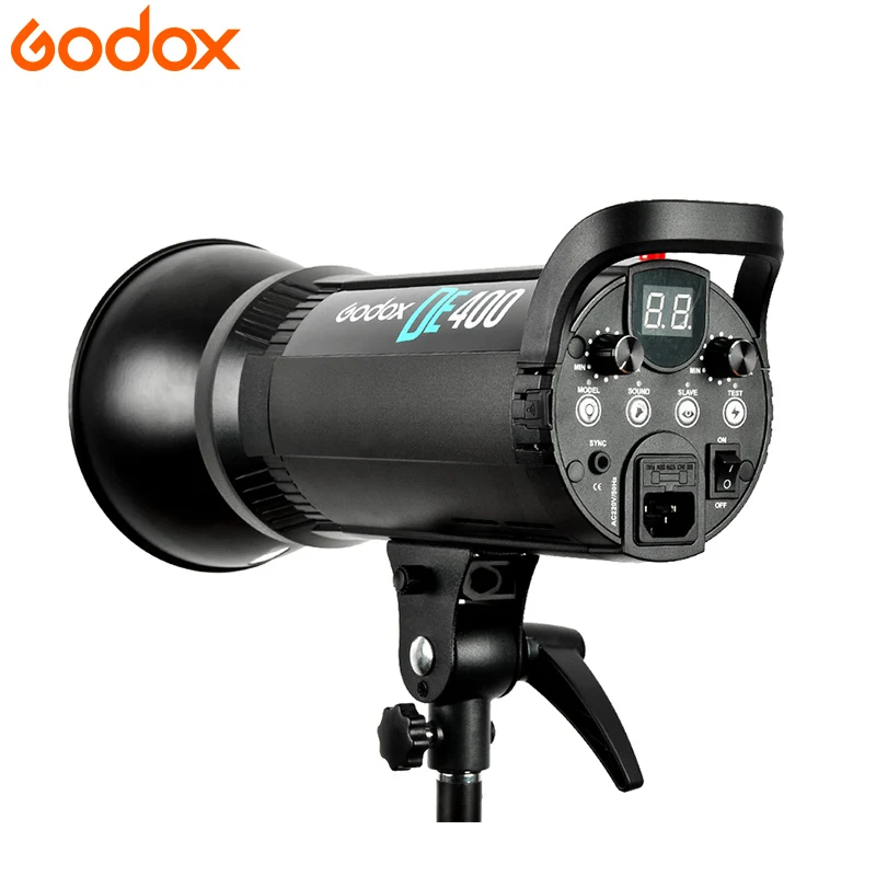 Компактный стробоскоп Godox DE400 400 Вт GN65 400Ws|Фотовспышки| |