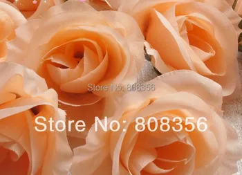 

1000pcs Several Colors Available Artificial Simulation Single Rose Camellia Flower Head 7cm for Wedding & Christmas Decor