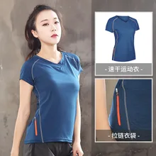 Большие размеры, одежда для йоги, куртка, жир, мм200 кг, свободная, для спортзала, бега, летняя одежда, быстросохнущая, Спортивная футболка для женщин