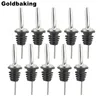 10 Pieces Stainless Steel Classic Bottle Pourers Tapered Spout ► Photo 1/6