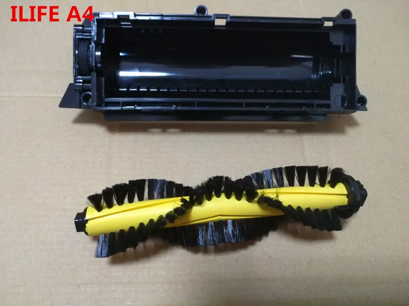 

1pcs replace the original chuwi ilife a4 intermediate brush motor + 1pcs ilife a4 main brush robot vacuum cleaner parts