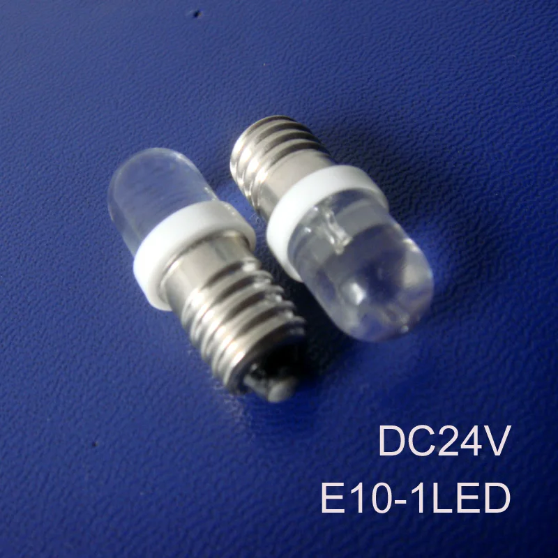 

High quality E10 24v led instrument lights,E10 24vdc led bulb,24v E10 indicating lamp e10 led pilot lamp free shipping 10pcs/lot