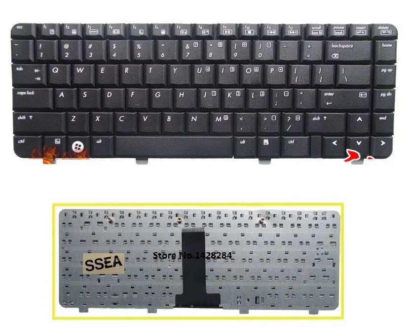 SSEA New US Keyboard For HP DV2000 V3000 DV3000 DV2500 V3500 V3700 laptop | Компьютеры и офис