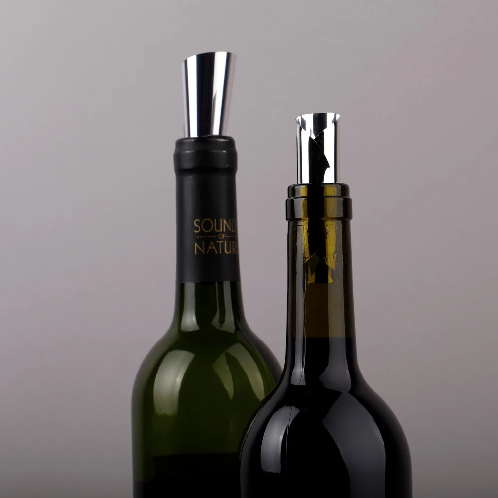 10pcs/lot Reusable Wine Whiskey Spout Free Flow Bottle Pourer Wine Pourers Liquor Spirit Pourer