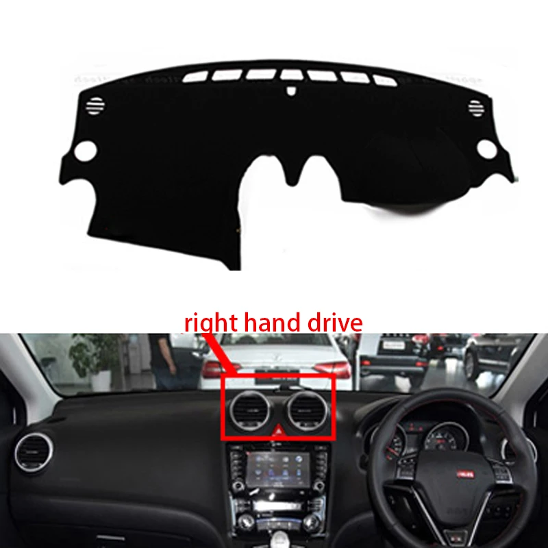 Для HAVAL H6 2011 2012 2013- стайлинга автомобилей тире коврик покрытие для приборной панели наклейка на приборную панель Обложка козырек от солнца крышка приборной доске ковер