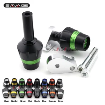 

For KAWASAKI KLE 650 VERSYS 2007-2015 Frame Sliders Crash Protector Bobbins Motorcycle Falling Protection