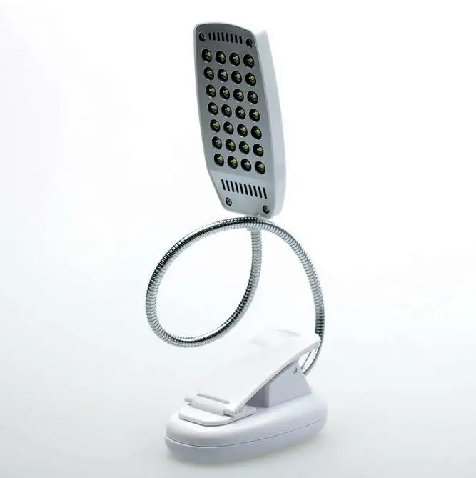 

Clip-on Flexible Book Lights USB/Battery Power 28 LED Night Light Lamp Bed Table Desk Reading Lamp Great For Traveling