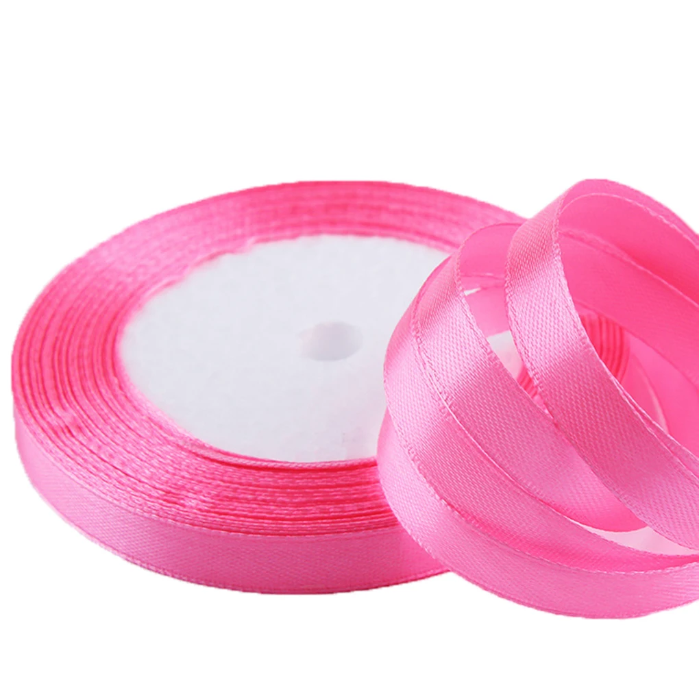 

Single Face Satin Ribbon Birthday Webbing Decoration Gift Christmas Ribbons 6mm