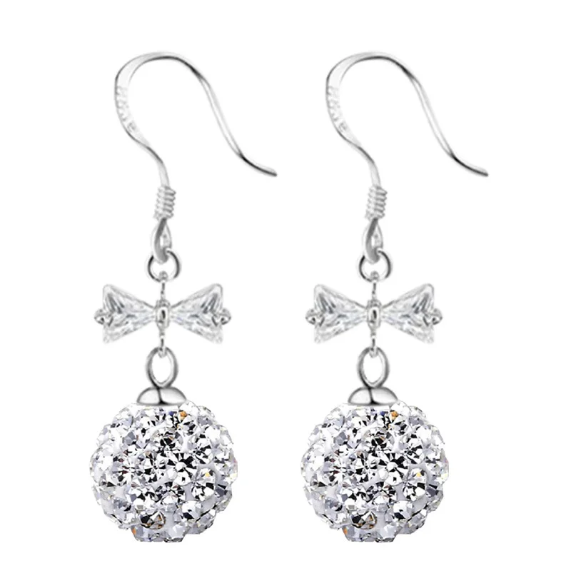 Shamballa Earrings Zircon Ball EarringsDrop Earrings AliExpress