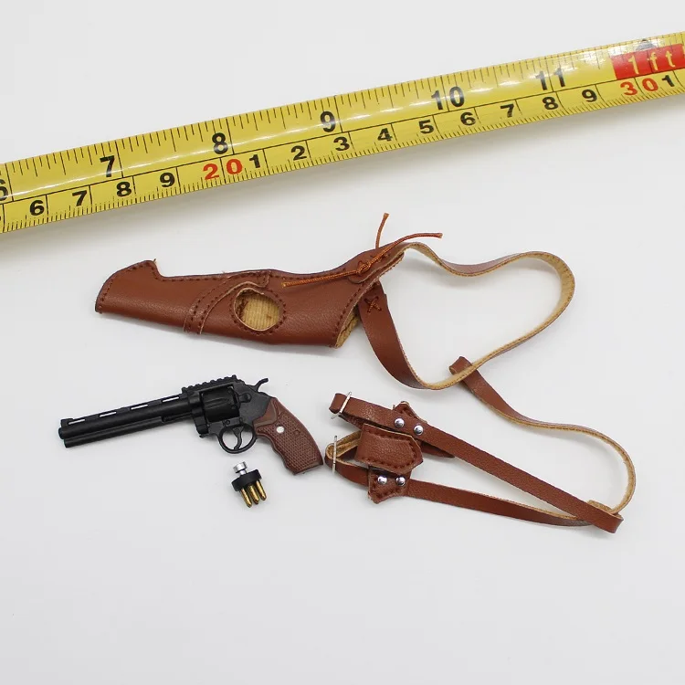 DIY T54-22 1/6 Solider Figure Scene Accessories Revolver Gun Weapon Model With Holster for 12'' DID DAM Phicen Verycool Action DIY T54-22 1/6 Solider Figure Scene Accessories Revolver Gun Weapon Model With Holster for 12'' DID DAM Phicen Verycool Action