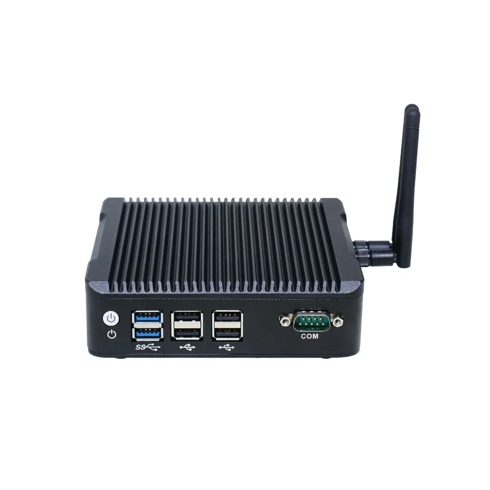 Быстрая доставка Мини компьютер Intel celeron J3160 четырехъядерный двойной ethernet