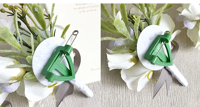 wedding wrist corsage boutonniere 