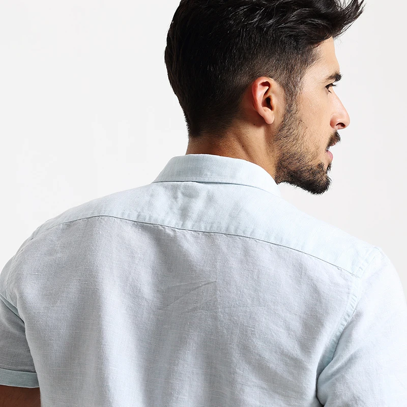 2019 جديد وصول العلامة التجارية Simwood العلامة التجارية الرجال الملابس قمصان الرجال قصيرة الأكمام عارضة ضئيلة قميص زائد حجم شحن مجاني CS1532