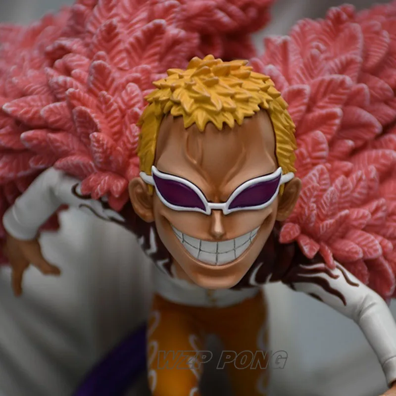 38 см одна штука donquixote Doflamingo статуя Смола полная длина Doflamingo Битва ver фигурка Модель Коллекция игрушек на подарок