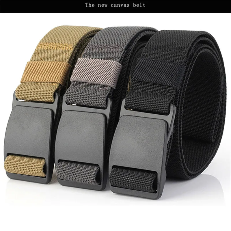 

ENNIU Men Army Belt Nylon Leisure Tactical Belts Man Male Alloy Buckles High Quality Strap Waistband Jeans Accessories