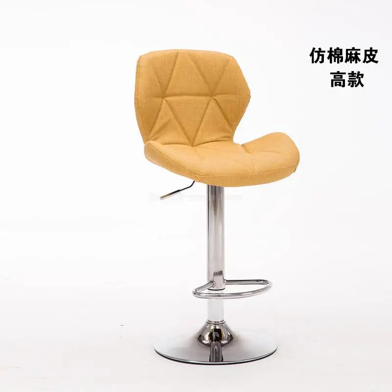 Новые барные стулья вращающиеся подъемные стулья высокие стулья домашние модные креативные косметический табурет поворотный стул - Цвет: 24