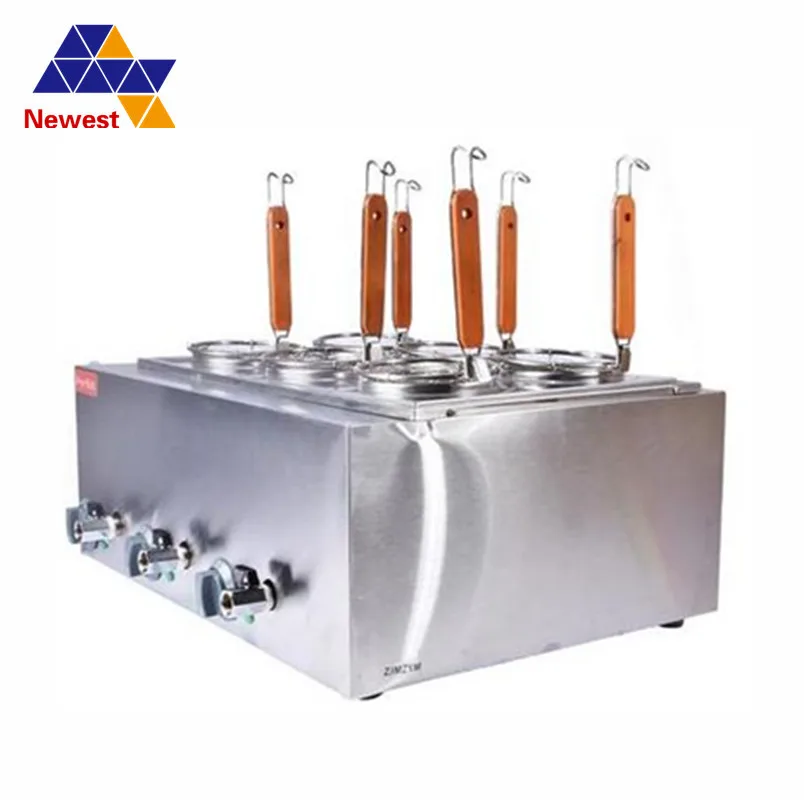 6 Baskets Commercial Use Table Top 220v Electric Noodle