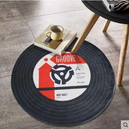 Нордическая имитация диска печатные Нескользящие напольные ковры домашние Входные Коврики для ванной для гостиной спальни кухонные коврики