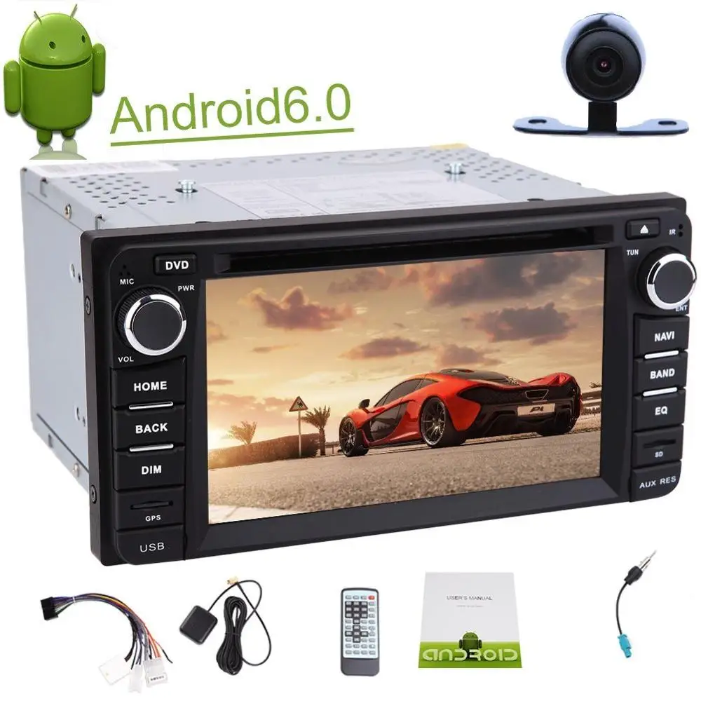 Car Stereo 2DIN Headunit FOR TOYOTA DVD GPS Player 1080P Video Play Car GPS Navigation 3D