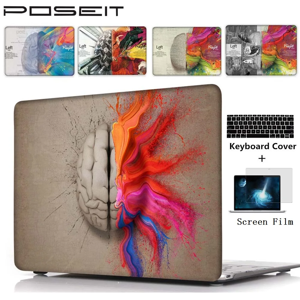 Прозрачный матовый Жесткий Чехол для Apple Macbook Air Pro Retina 11 12 13 15 сумка ноутбука Mac Book