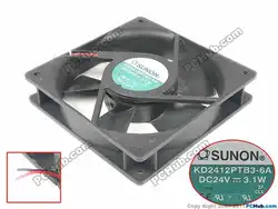 SUNON KD2412PTB3-6A DC 24 В 3,1 Вт 120x120x25 мм Сервер площади вентилятора