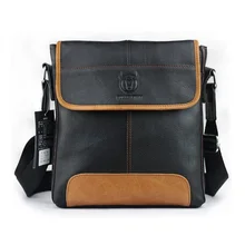 2016 Nouveau mode hommes petit messenger sacs en cuir véritable vintage hommes sacs de luxe brand design hommes Sac à bandoulière porte-documents
