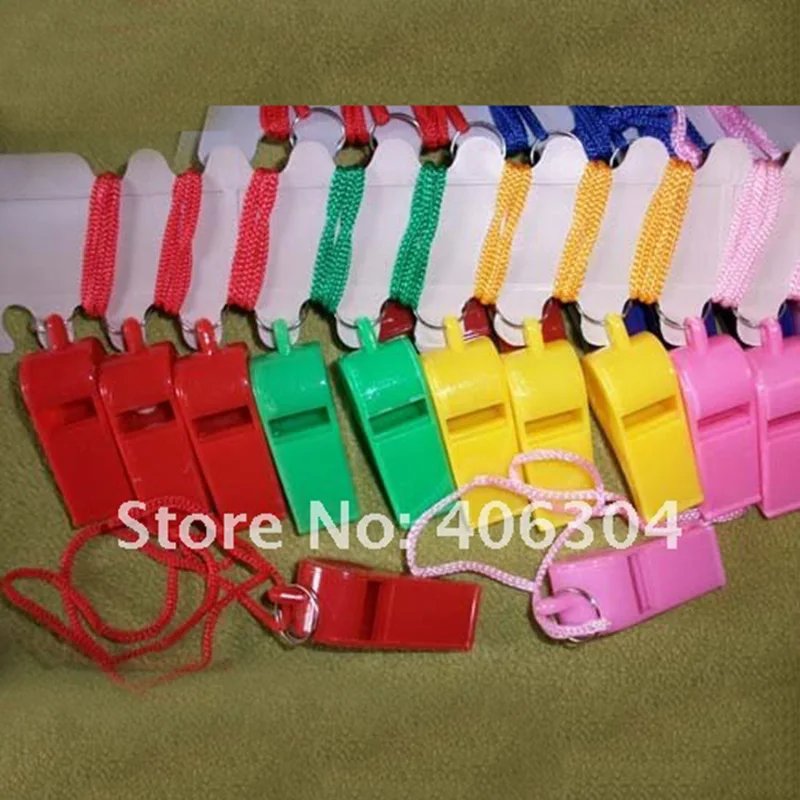 

Free shipping,plastic cheering whistle/cheerleading items,party whistle,5-6 colours