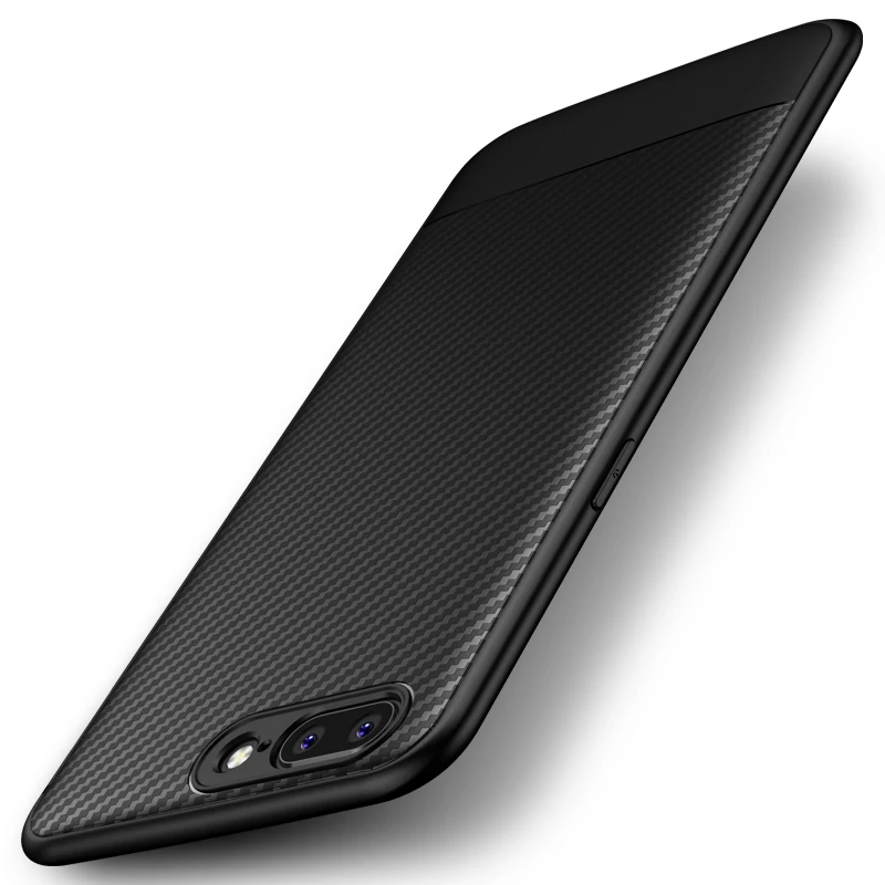 OnePlus 5 чехол из углеродного волокна One Plus oneplus5 тонкая задняя Мягкая силиконовая