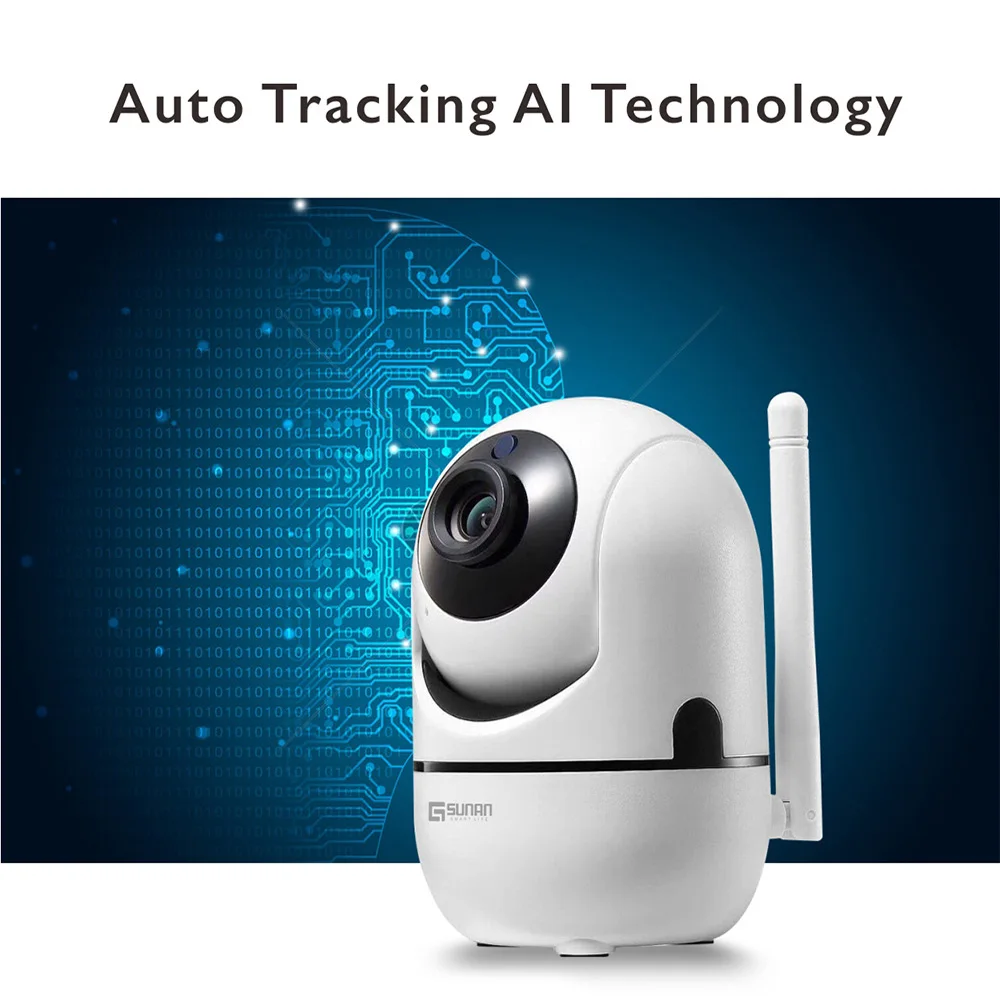 GSUNAN HD 1080P CCTV Security Wifi ip Camera Cloud Wireless Mini ip Camera Wifi with Intelligent Auto Tracking Of Human Function GSUNAN HD 1080P CCTV Security Wifi ip Camera Cloud Wireless Mini ip Camera Wifi with Intelligent Auto Tracking Of Human Function