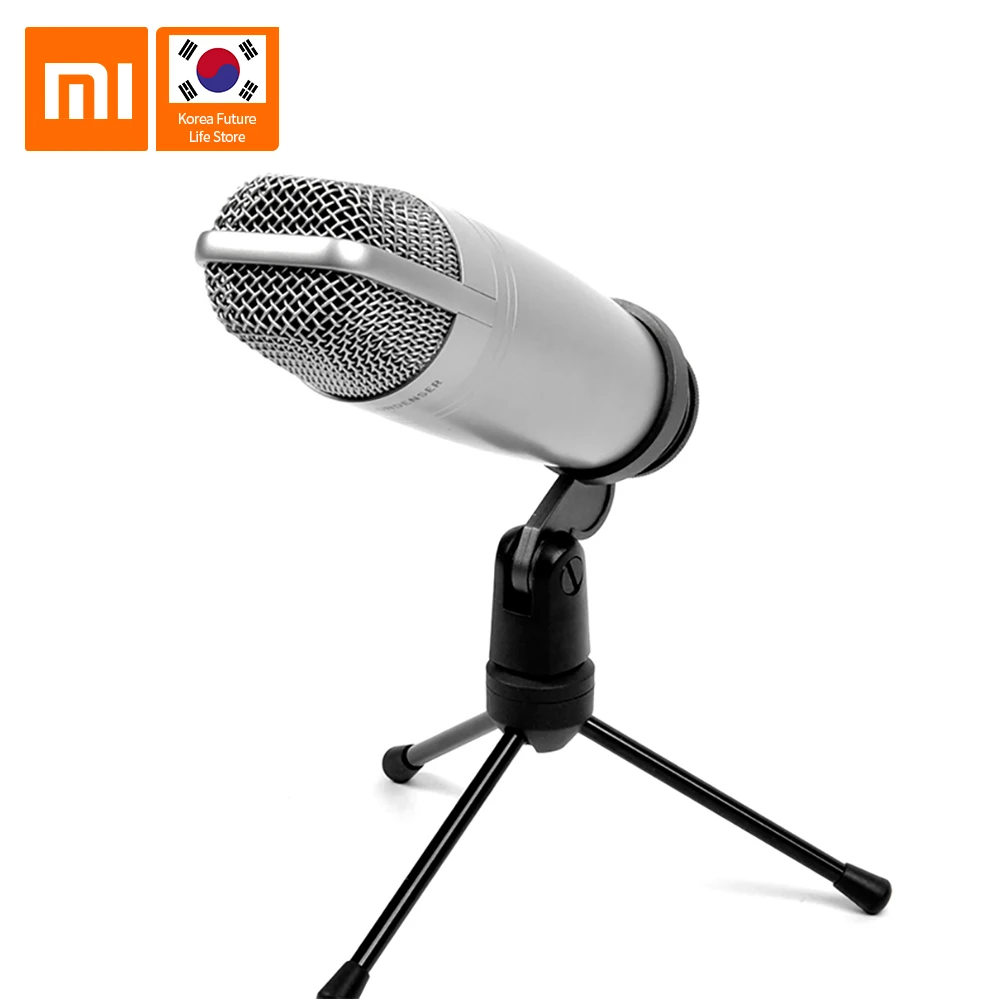 

Samson C01U Pro USB Studio Condenser Microphone large diaphragm condenser microphone with Real-time monitoring for broadcasting