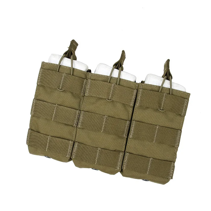 Тройная открытая верхняя Сумка MOLLE Mag Pouch 5 56 (SKU051111) TMC Cordura|Мешочки| |