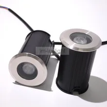 12 В подземный свет dia52mm 1 Вт Bridgleux светодиодные лампы сад 3000 К 4000 К 6000 К наружное освещение водонепроницаемый 24 шт