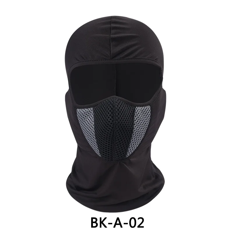 Máscara de cara de motocicleta protección transpirable máscara de cara completa accesorios de motociclista Motocross Macka Balaclava Moto máscara de cabeza