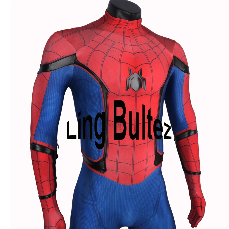 high spider quality suit man Cosplay Quality Homecoming Ling High Bultez Spiderman high spider quality suit man Cosplay Quality Homecoming Ling High Bultez Spiderman