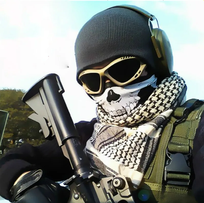 CS маска с капюшоном шарф головной убор тактические головные уборы армия Спецназа