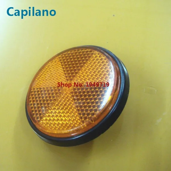 Amber light yellow lens reflector (1)
