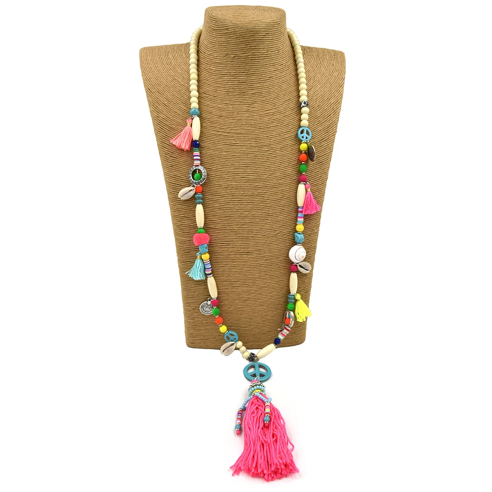 Buy New Tassel Pendent Summer Sea Beach Necklace Boho