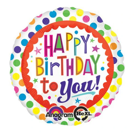 5 Pcs Anagramme Joyeux Anniversaire A Vous Feuille Ballons 18 Pouce Ronde Ballon D Helium De Fete D Anniversaire Decoration Balon Enfant Jouet Boules Aliexpress