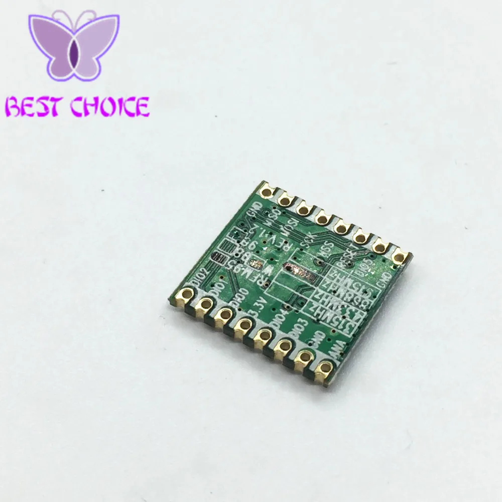 RFM95W 20dBm 100mW 868Mhz DSSS spread spectrum беспроводной модуль приемопередатчика SPI SMD|smd module|wireless