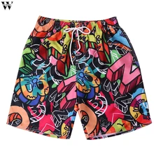 Одежда для плавания, Шорты для плавания, пляжные шорты для плавания, короткие быстросохнущие штаны, мужские спортивные шорты для пробежек, homme Feb1